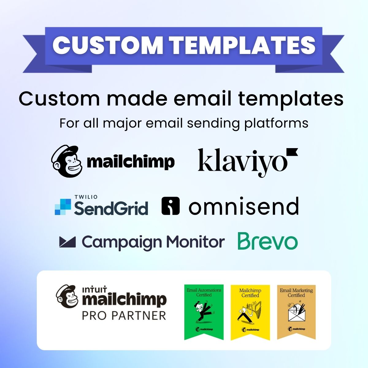 Custom Made Email Templates